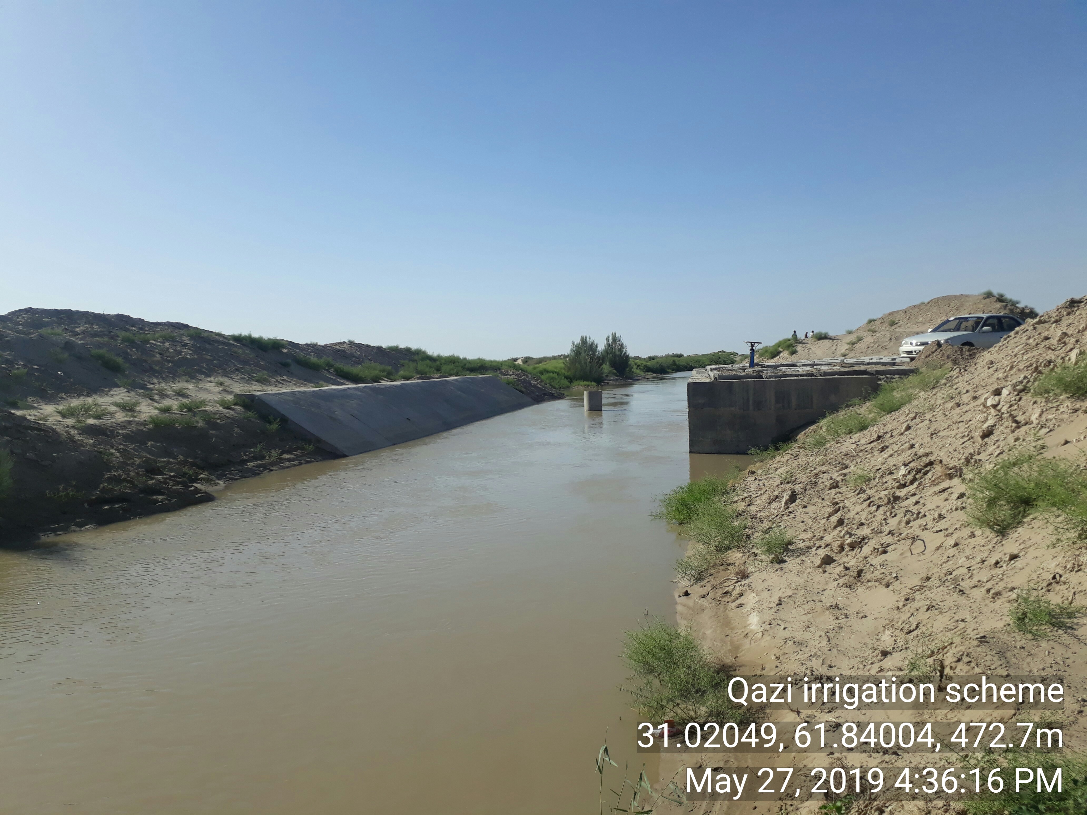 اصلاح و بازسازی کانال قاضی آباد