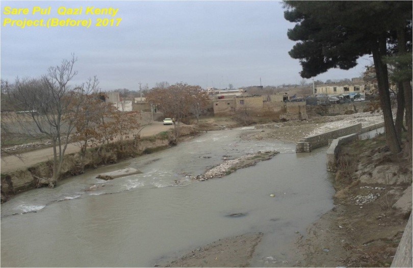 تحکیم سواحل دریا قاضی کینتی در قریه کنگره باغ