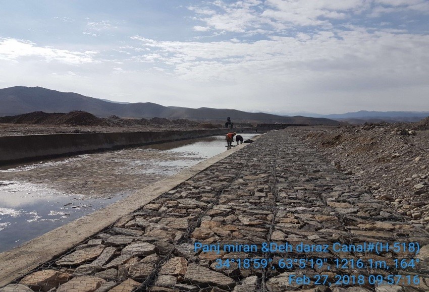 اصلاح و بازسازی و کانال ده دراز و پنج میران